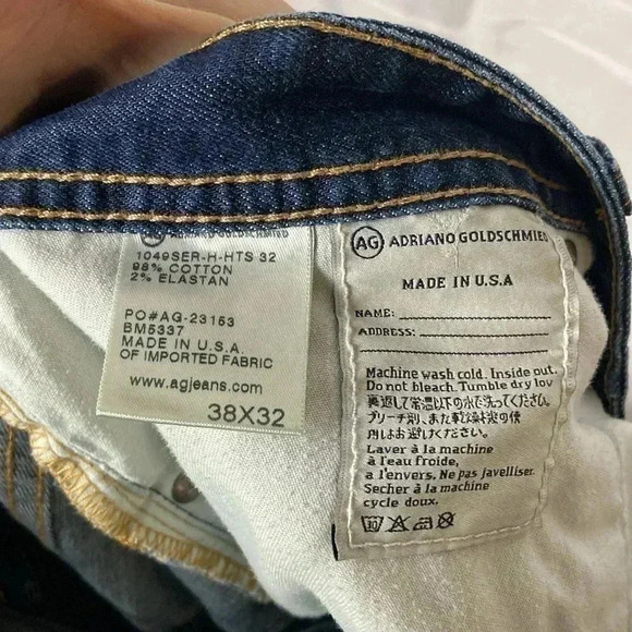 Adriano Goldschmied‎ straight leg jeans - Picture 5 of 7